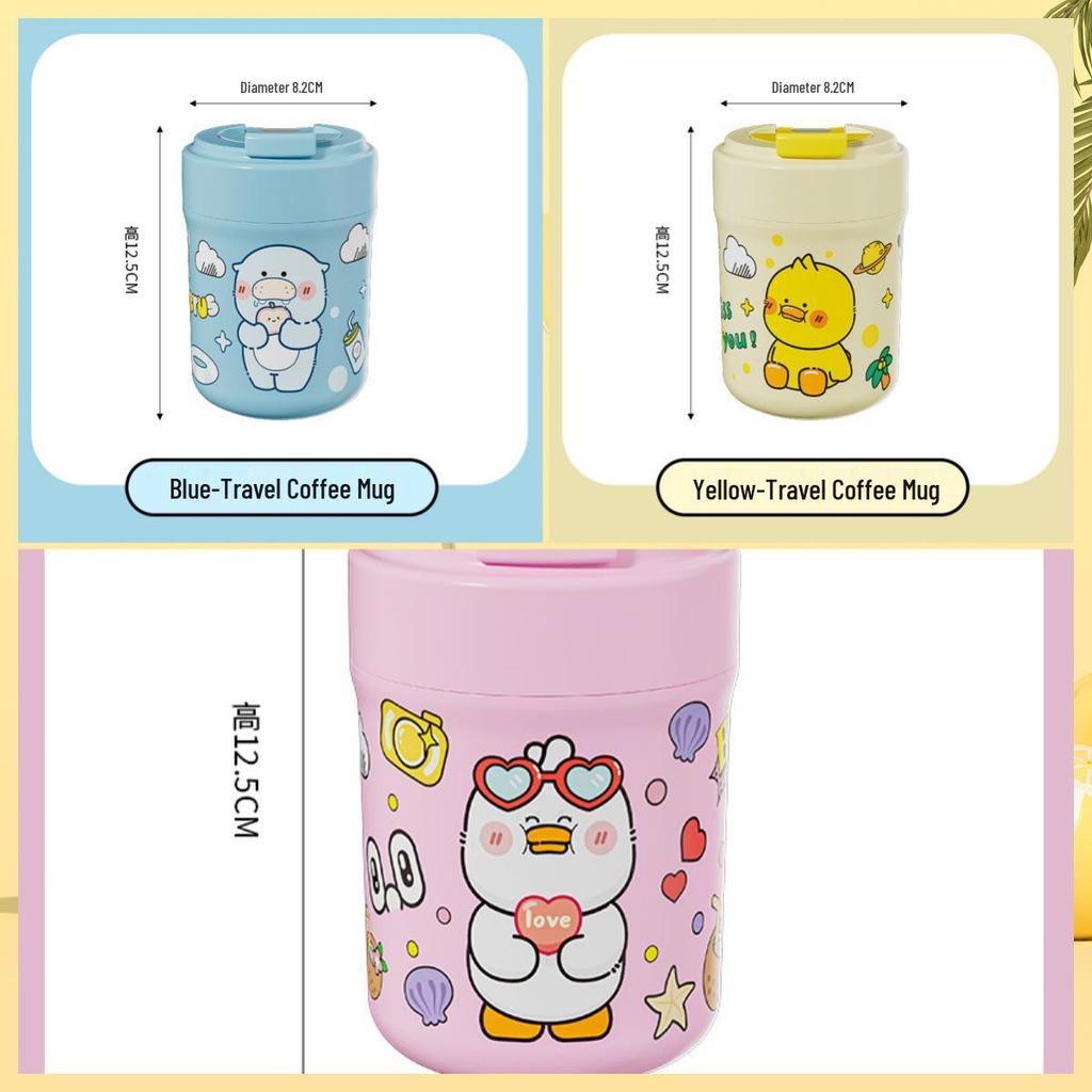 Beerus Cartoon Portable Stainless Steel Mug - Perfect for Coffee, Tea, Water, Office & Student Use