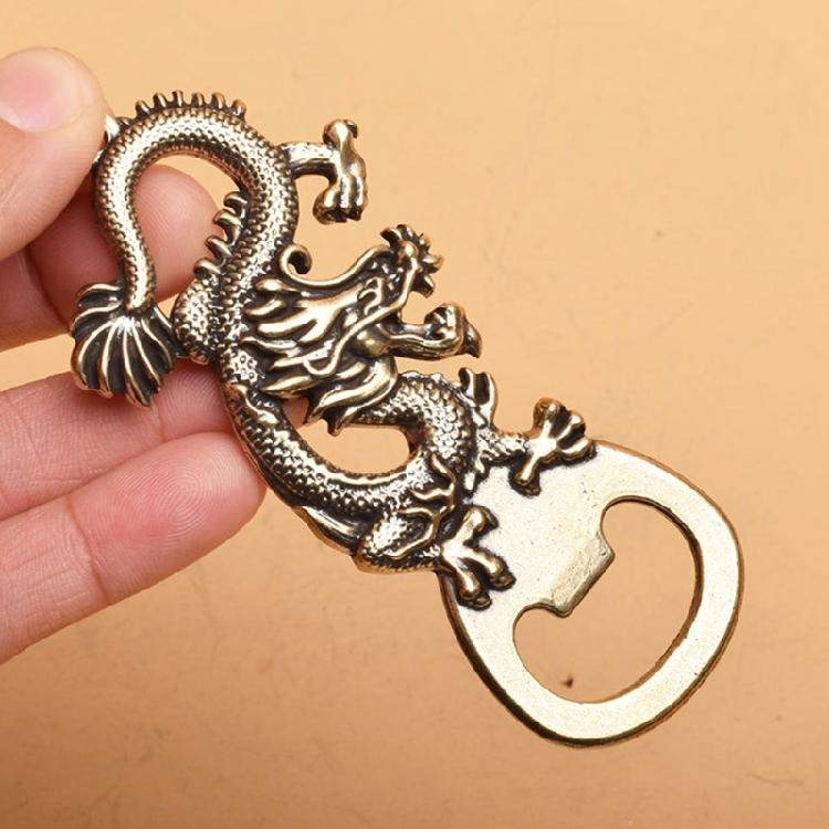 Creative Dragon Bottle Opener Beer Wine Opener Keychain Bar Kitchen Accessories