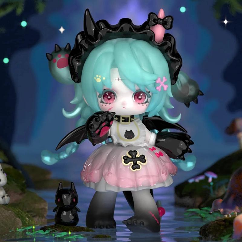 

Серия «Откровение ведьмы Ниниты» Сюрприз-бокс Загадочный мультяшный персонаж-призрак Кукла Настольное украшение Аниме-фигурка кавайи Подарки на день рождения Для детей