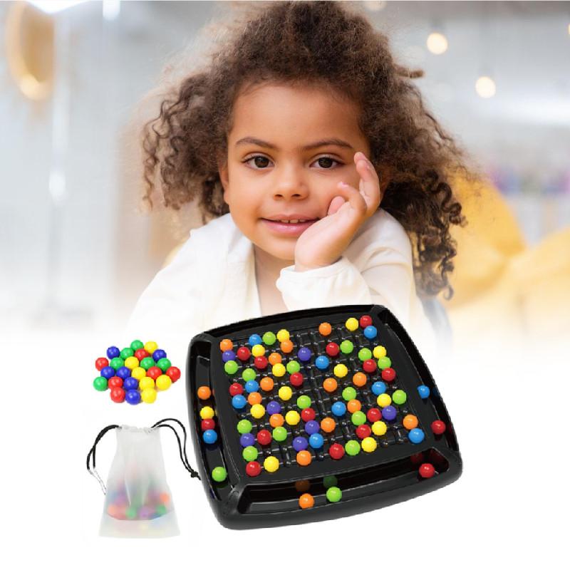 Colorful Rainbow Pop Game Interactive Family Fun Educational Toy For Kids