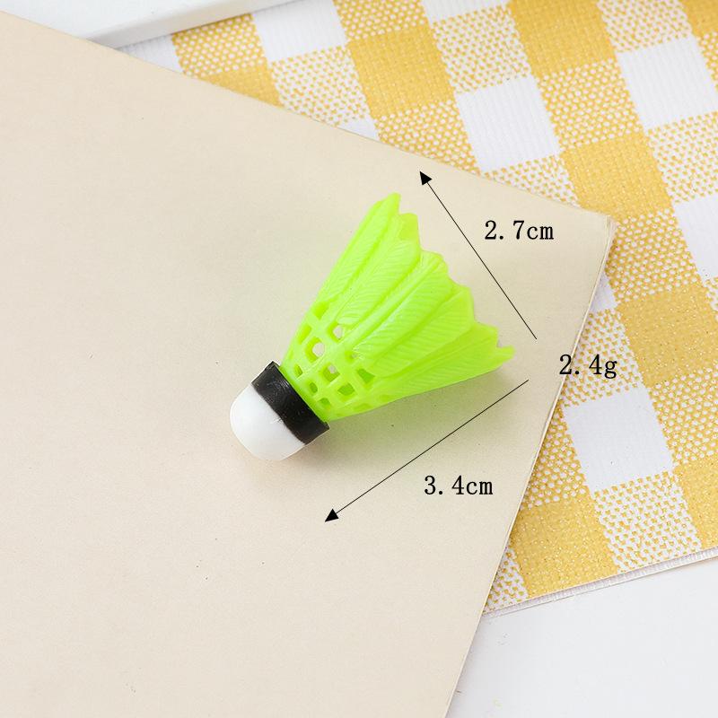 Simulation Mini Badminton Model Diy Sports Keyring for Club Souvenir Gifts 10pc/lot 4