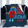 BAD BUNNY Music Blanket Cover Fleece DTMF Debi Tirar Mas Fotos Ultra Soft Throw Blanket for Bedding Couch Bedroom Quilt