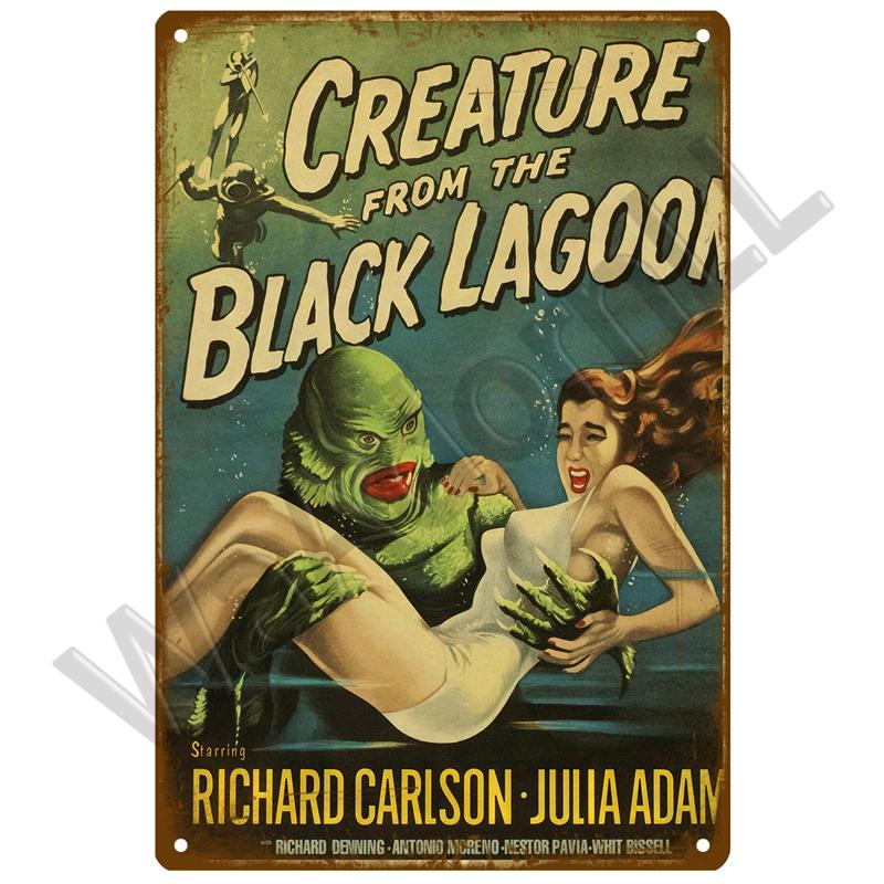 Movie Film Tin Sign Cinema Vintage Metal Sign Plaque Poster Wall Decor Pub Bar Man Cave Club Decoration Art Aesthetic Gift Plate