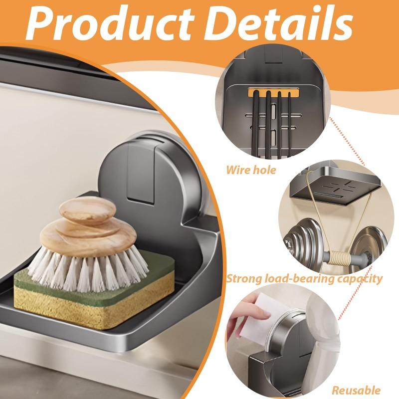 Camera Wall-Mounted Punch-Free Stand Strong Load-bearing Security Surveillance Simple Installation Storage Rack Bracket