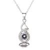 Classic Fashion Zircon Pendant Necklace for Women's Jewelry