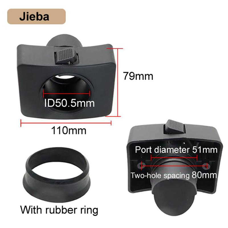 Wąż odkurzacza Adapter rury łączącej Złącze Interfejs Gniazdo Kwadratowa podstawa części odkurzacza Do Chaobao Dongyi itp.