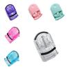 Professional ABS Eyelash Curler Silicone Mini Eyelash Curling Clip Multicolor False Eyelashes Auxiliary Beauty