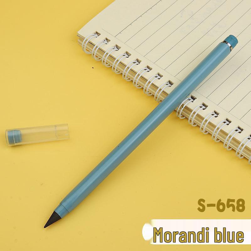 Black Tech Eternal Pencil: No Sharpening, No Ink, Break-Resistant Lead, Posture-Correcting Drawing Tool