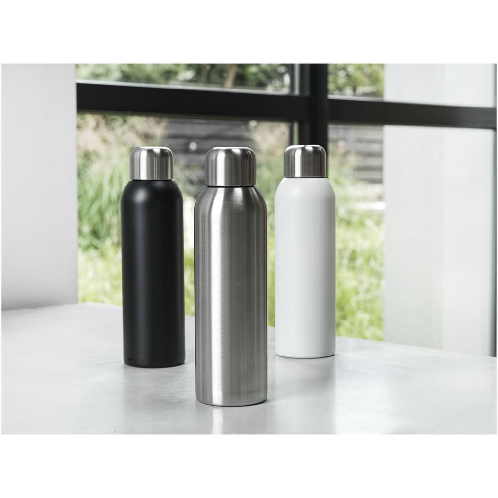 Stainless steel water bottle, 820 ml with RCS certification "Guzzle" Silver