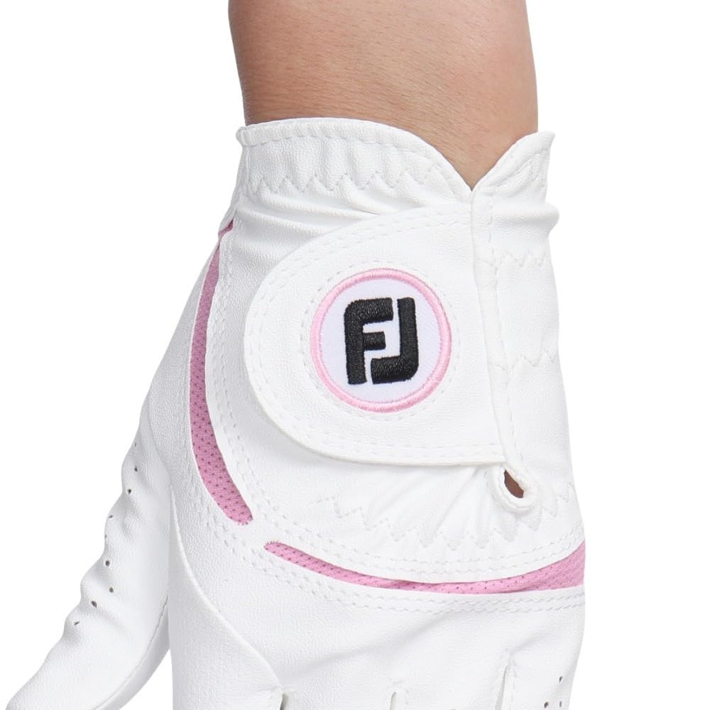 [Footjoy] Weather Soft White/Pink For Both Hands Women's 18cm FGWF3PRWP-18