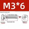 304 Stainless Steel Phillips Pan Head Combo Screw with Flat and Spring Washers