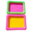 Mobile Table Inflatable Sand Table Play Sand Floating Tray Kids Toy Space Sand Tray  Kid Party Play