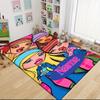 Custom Name Starlit Fashion Journey Carpet Rug Customizable Soft Washable Anti-Slip Home Living Room Sofa Mats Personalized Rug. 0909120