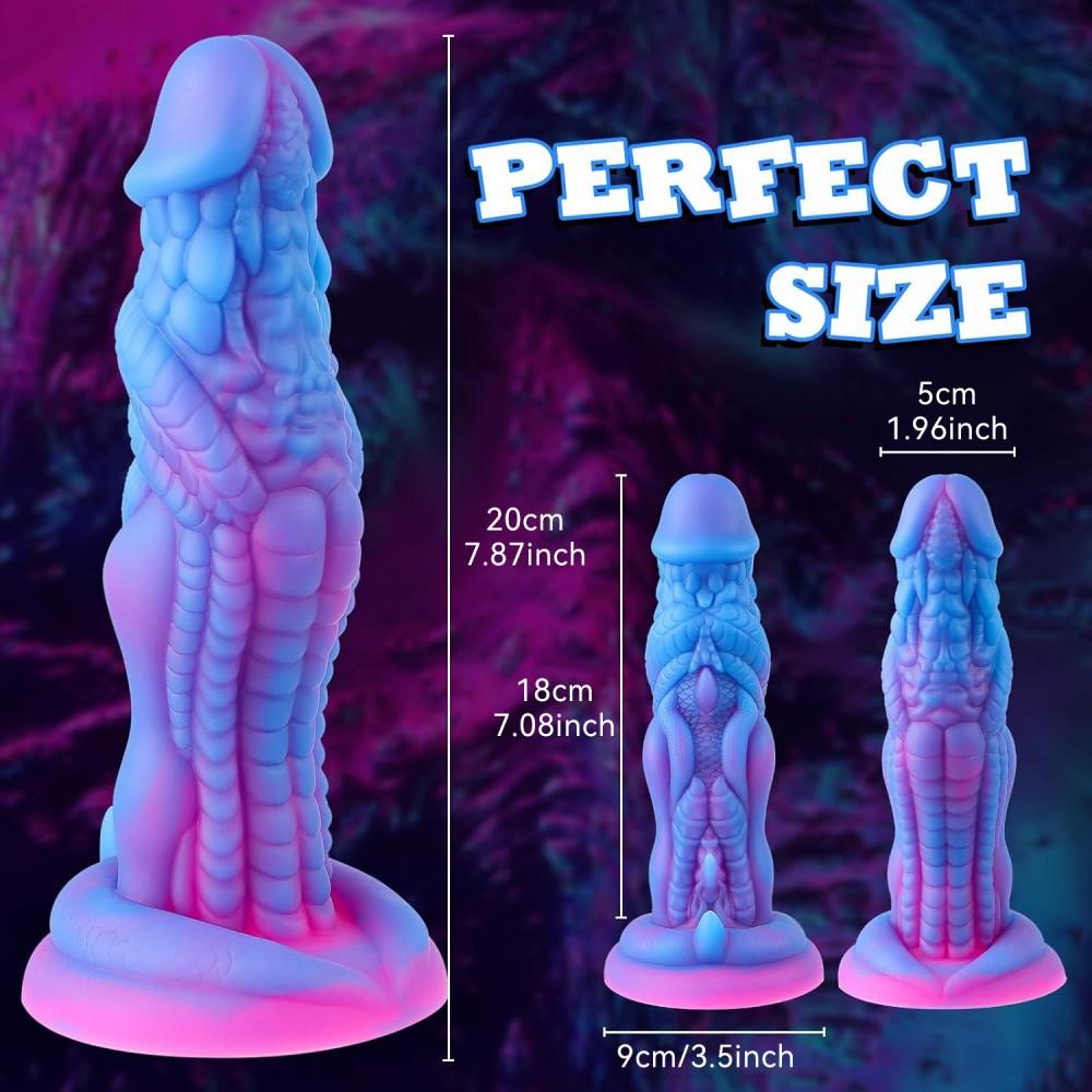 Realistische Dildos für Frauen Großer Analdildo mit Saugnapf Weicher Monsterdildo aus Silikon Anal Vaginaler Orgasmus Sexspielzeug Erwachsene Waren