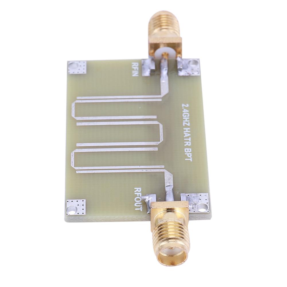 2.4GHZ Practical Filter Double-Sided Printed Circuit Board Bandpass Filter Module Electronic Component 2.3-2.5GHz