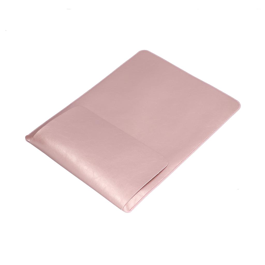 Laptop Sleeve 13.3in Practical Fashion Microfiber Durable Waterproof Scratchproof Laptop CaseRose Gold