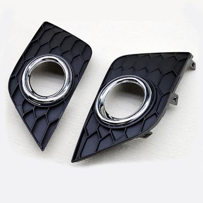 Front Bumper Fog Light Lamp Frame Covers For Nissan Sentra 2016-2019