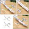 2 Pezzi Aeroplano a Elastico Modello Biplano Giocattoli per Bambini (Modello casuale)