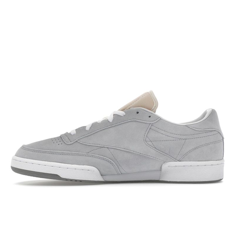 Mens JJJJound x Reebok Club C 85 Cold Grey Unisex Sneakers White Space-Grey 100073318