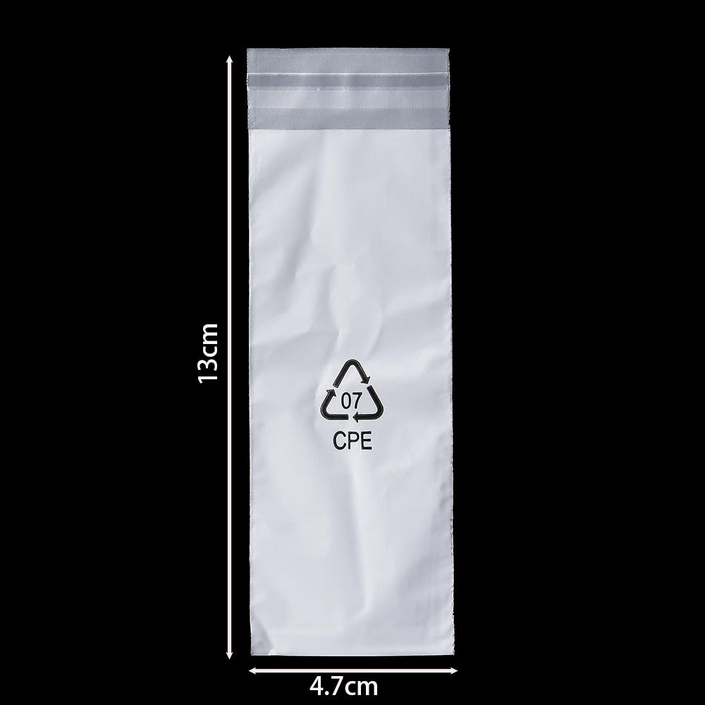 50pcs/Lot CPE Frosted Bags Jewelry Package Plastic Bag for Earrings Necklace Bracelet Beads Jewelry Organizer Display Packaging