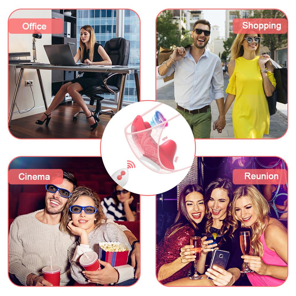 Clit Sucking Vibrator Female Panties Clitoris Sucker for Women Stimulator Sex Toy Vibrating Erotic Sexy Toys Girls Adults