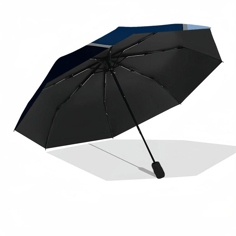 Grizzly Marks Logo Design Umbrella 8-Frame for Travel, Camping, Casual Lightweight Portable Umbrella, Essential for Every Family Holidays Gift