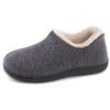 Fashion Kidmi Winter Fur Women Shoes Outdoor Fuzzy Warm Non-slip Rubber Shoes Indoor Soft Breathable House Shoes Memory Foam Women Shoes