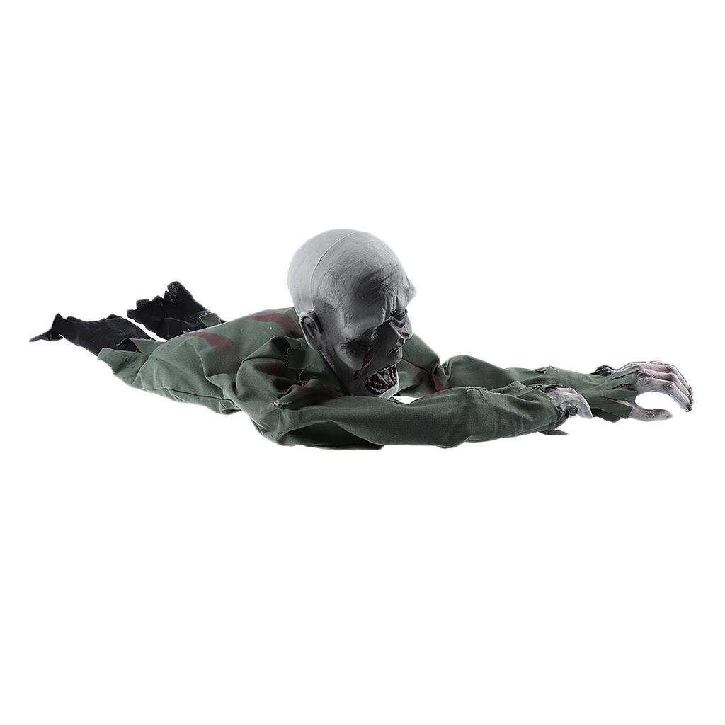 Bloody Crawling Zombie Figure Halloween ration