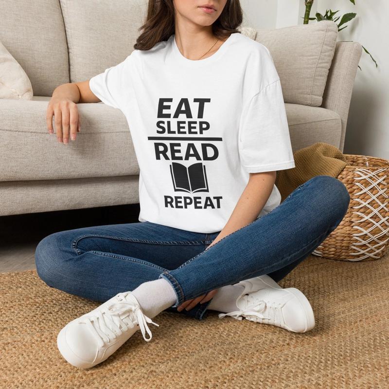 Eat Sleep Read Repeat TShirt