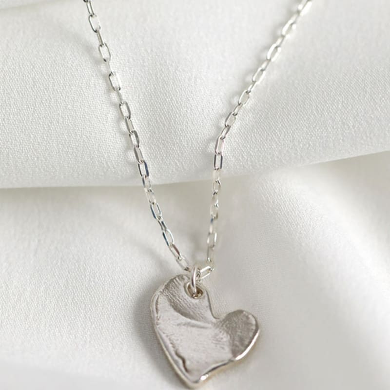goyu HEART FOR ME NECKLACE (SILVER)