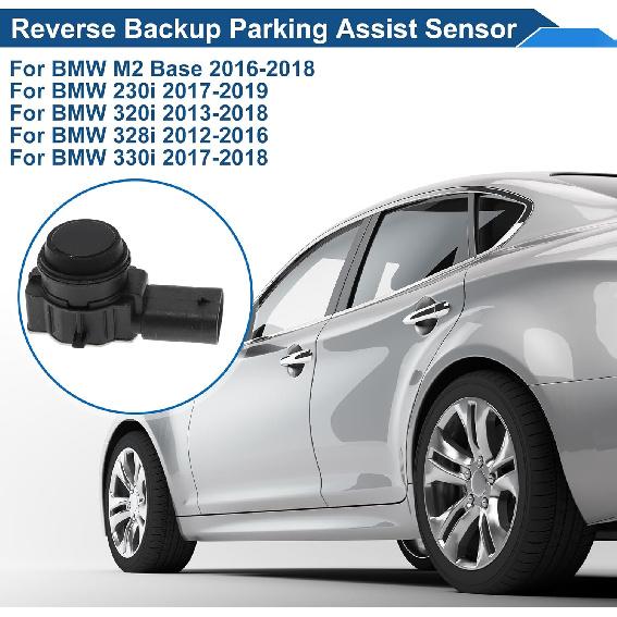 No.66209261586 Reverse Backup Parking Sensor for BMW M2 Base 2016-2018 for BMW 230i 2017-2019 Black Parking Aid Assist Sensor 1 Pc