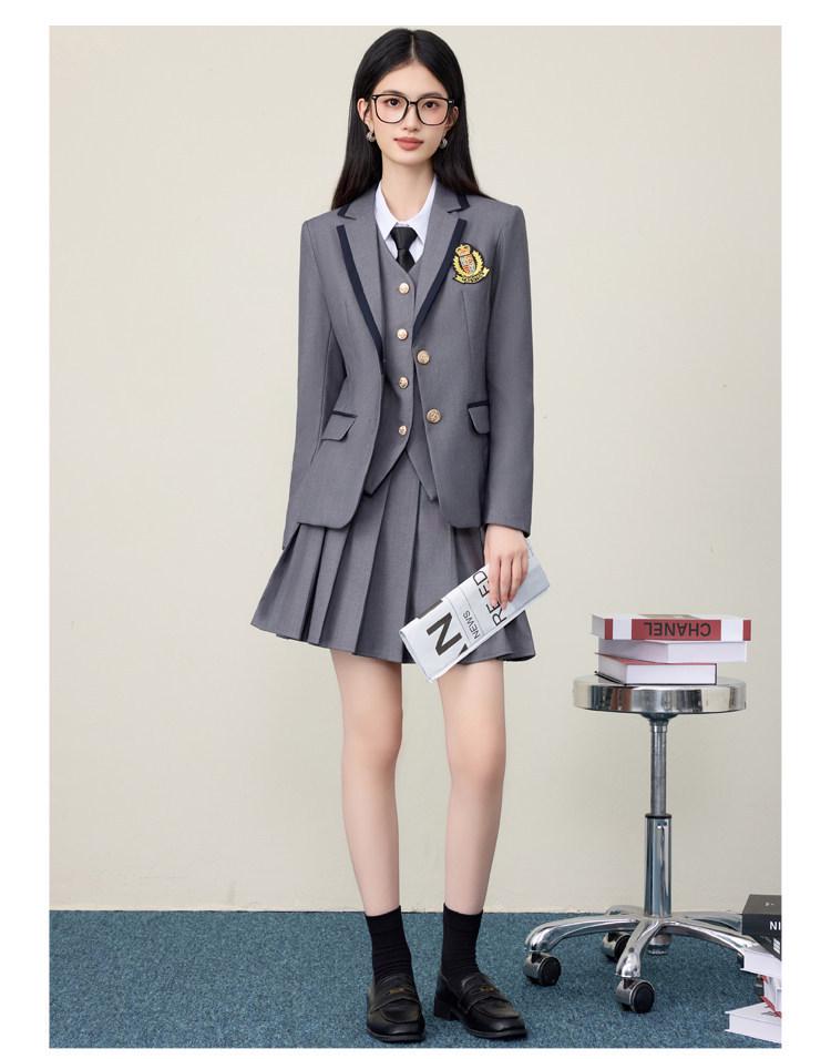 2026 Spring/Autumn College-Style Professional Suit Set for Men & Women - Student JK Uniform & Workwear
