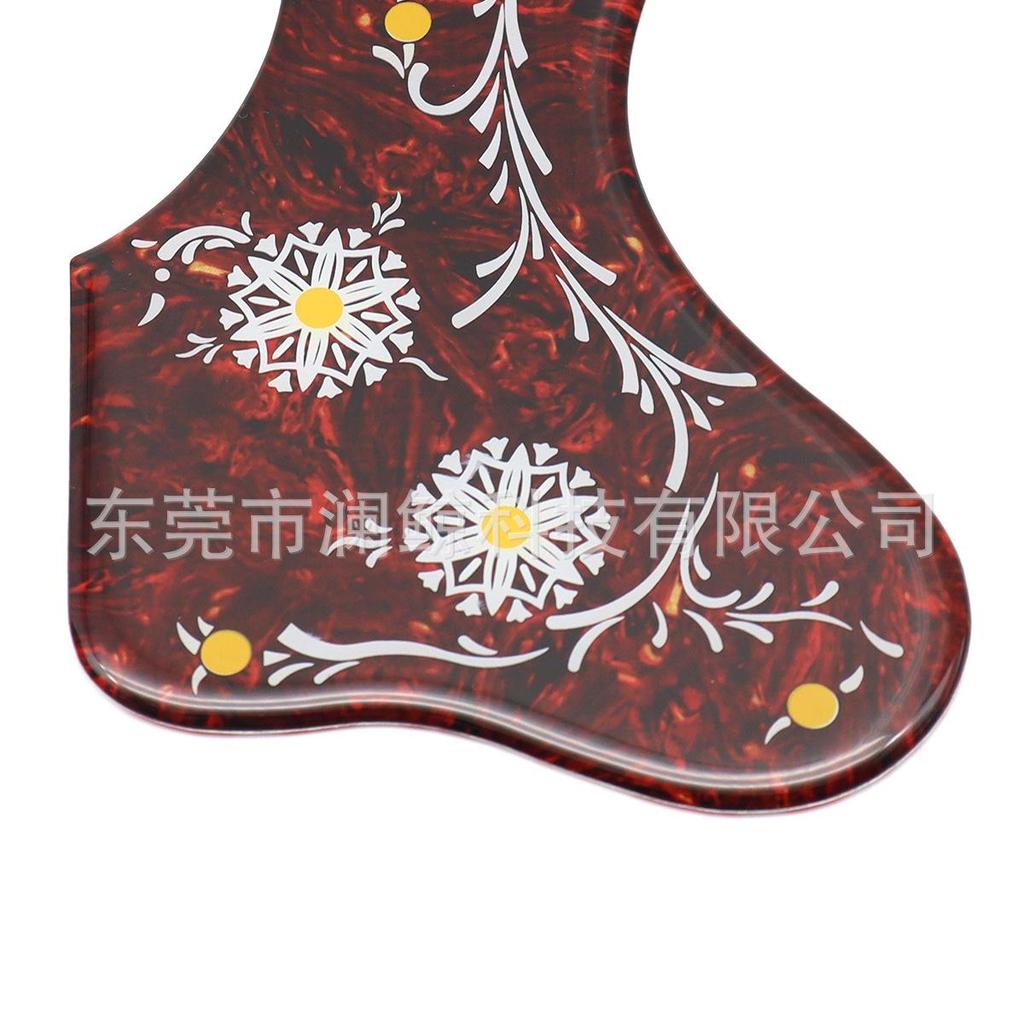 EJ200 Verdicktes Akustikgitarren-Schlagbrett mit bemaltem Totem-Design