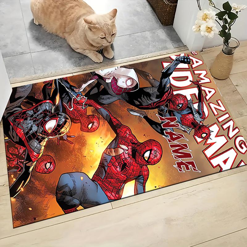 Custom Name Deadpool Movie Poster Carpet Rug Customizable Soft Washable Anti-Slip Home Living Room Sofa Mats Personalized Rug. 090919
