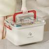 Large Capacity Medicine Box Portable Home First Aid Medical Kit Family Emergency Medicine Box With Multi-Layer Drug Storage Case