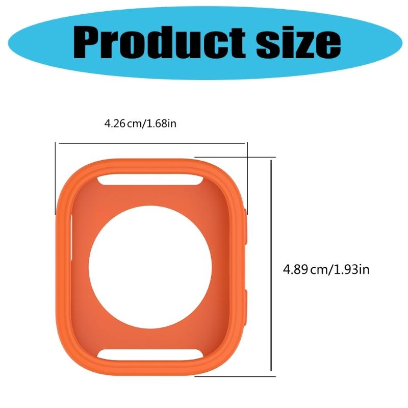 Waterproof Silicone Cover Shockproof Housing Case for Bip 6 Bumper Case Soft Flexible Scratchproof Watch Shell