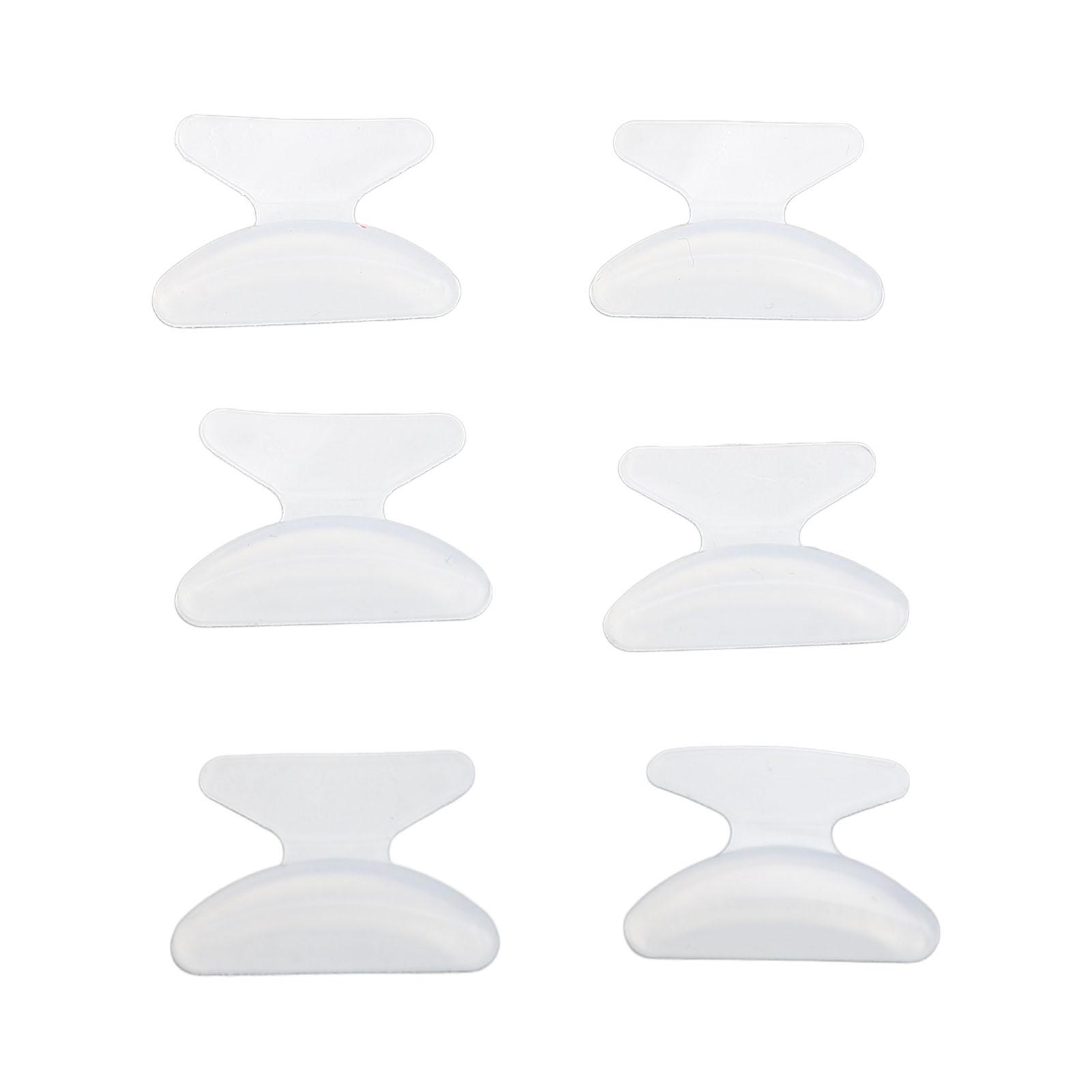 50 пар 2,8 мм носоупоры для очков противоскользящие носовые подушечки для очков снижают давление сменные носоупоры для очков