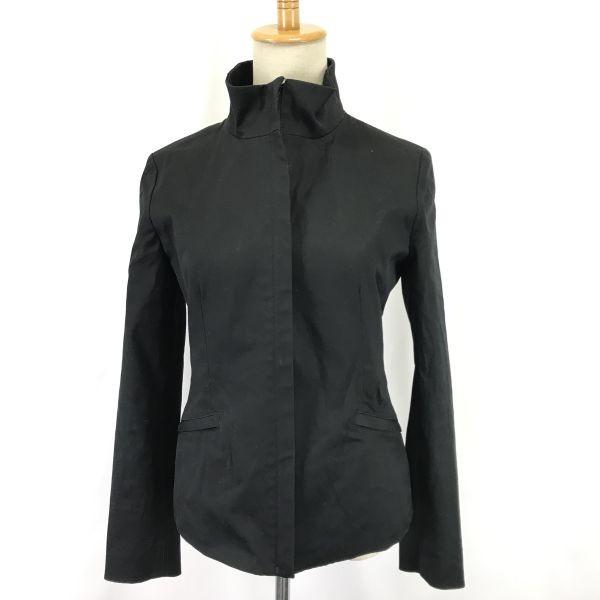

UNTITLED Made in Japan High Neck Zip-Up Blouson Jacket 2 Women’s M Black Outerwear Tops(USED)