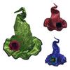 Witch Hat For Women With Adjustable And Detachable Flower Perfect For Halloween Cosplay And Theme Parties Gathering