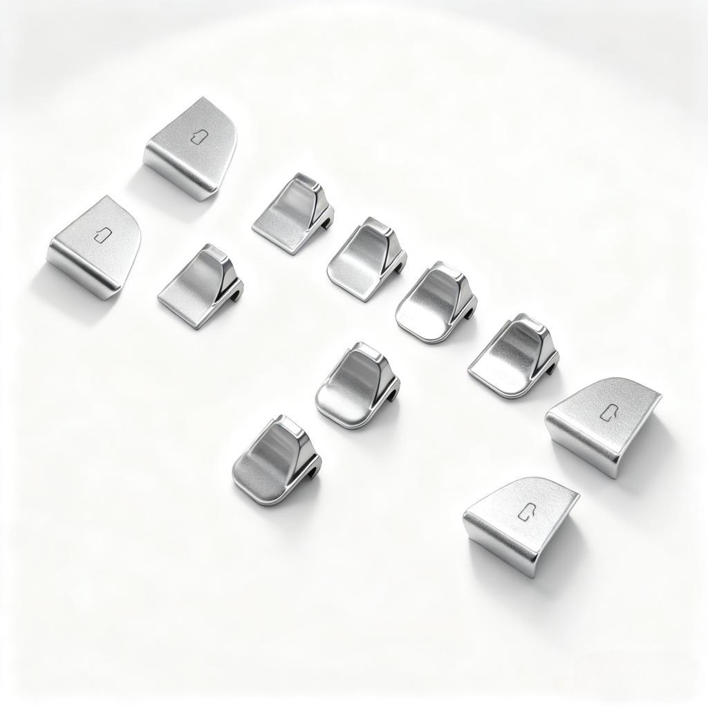 Window Lift Button Protective Cover For Tesla Model Y Juniper Model 3 Highland Door Open Button Sticker Silver Auto Accessories