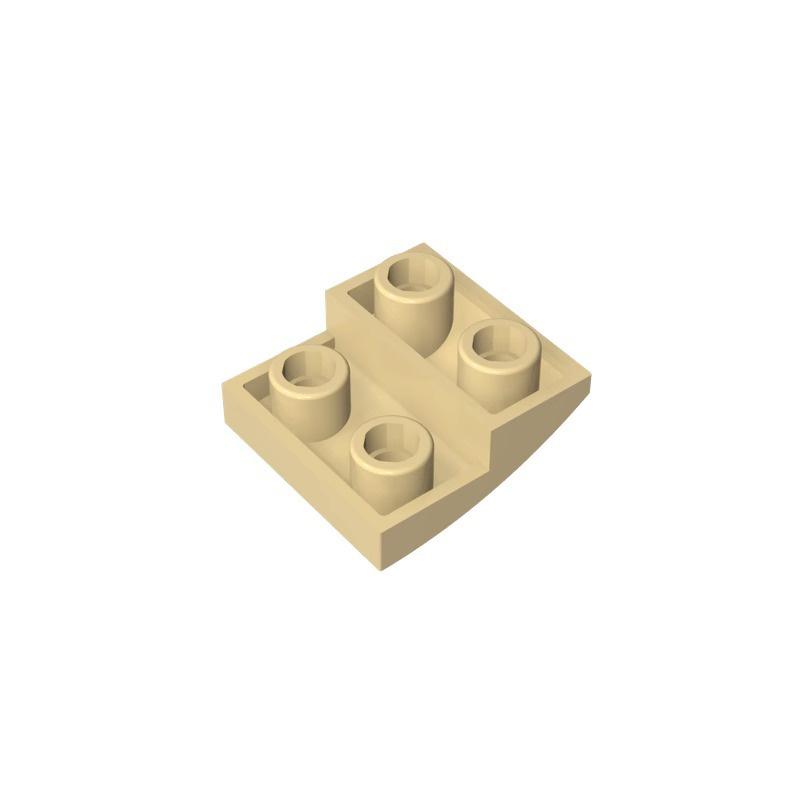 10 Stück 32803 Schräge Gebogen 2x2x2/3 Baustein Moc Kompatibel mit Brick DIY Kinderspielzeug
