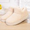 Winter New Thickened Mother Cotton Slippers Warm Cotton Shoes Women's Snow Boots Non-slip Fleece Home Fashion Cotton Shoes