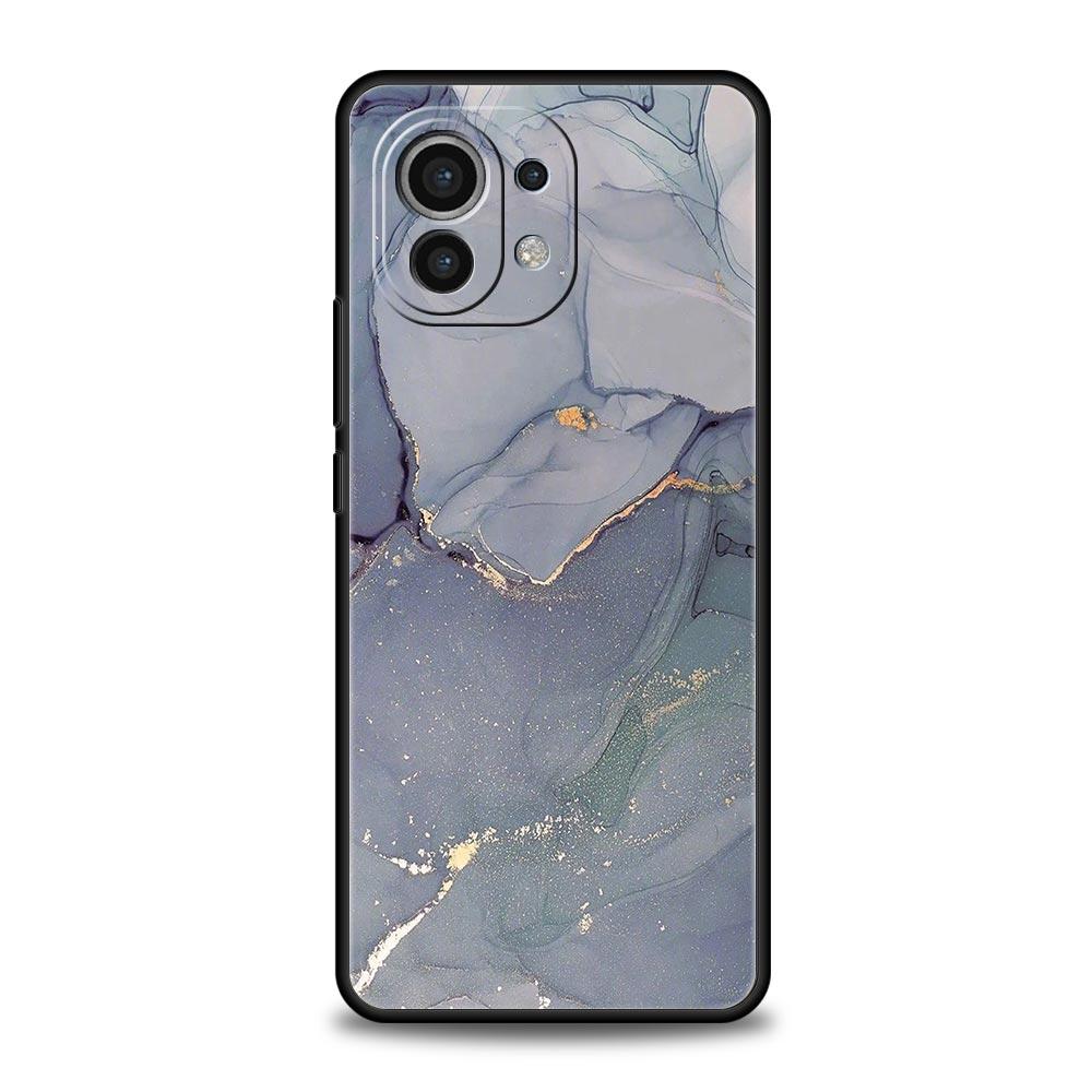 Phone Case For Xiaomi Mi 15 14 14T 13T 12T Pro 12 13 11 Lite 5G 11T X6 X5 Pro Soft TPU Cover Fashion Marble Pattern