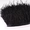 Ostrich Feathers Trim 13-18 CM Plumes on Ribbon Selvage For DIY Wedding Sewing in Dress Decoration Crafts Accessories Wholesale