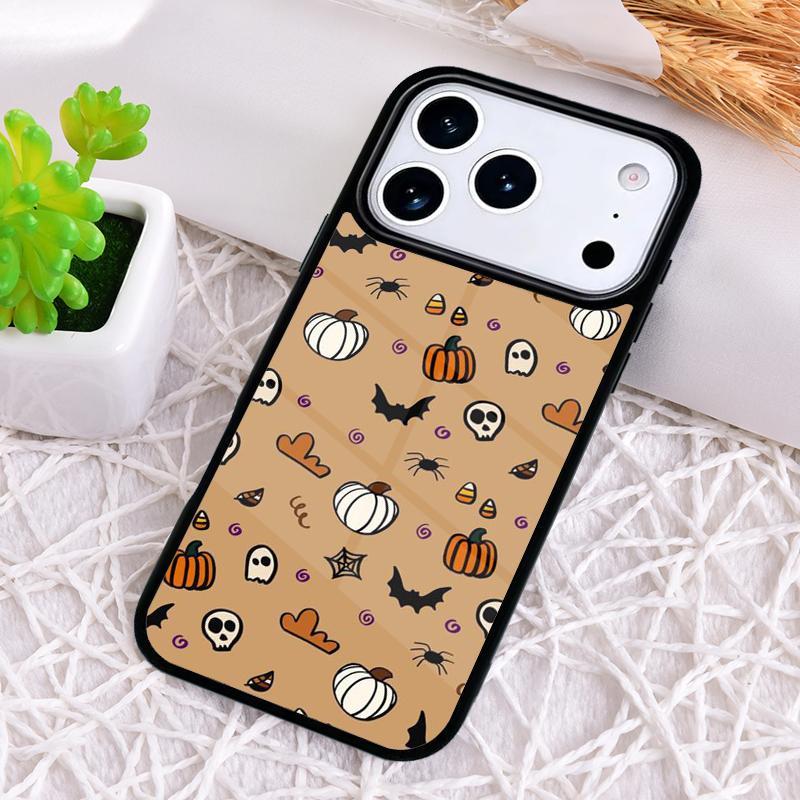 BOO Halloween Ghosts Phone Case for iPhone 17 Air 16 15 11 12 14 13 Pro Max Shockproof Cover