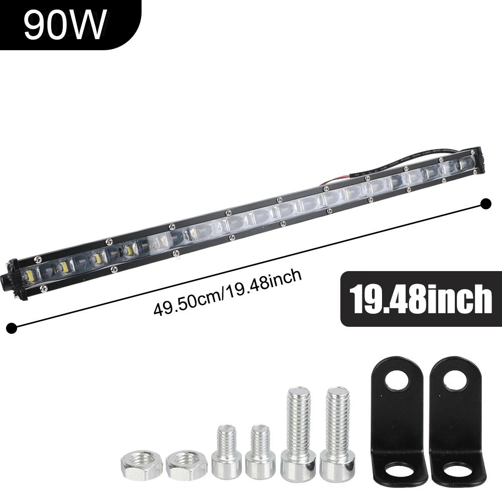 Driving Fog Lamp 6D Ultra Slim 4x4 LED Bar 12V 24V LED Work Light Bar For Motorcycle Off Road 4WD SUV ATV Tractor Truck