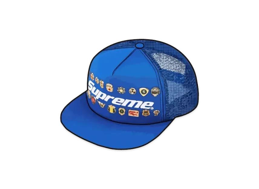 785759 Supreme Pins Mesh Back 5-Panel Royal One-Size
