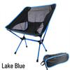 Ultralight Aluminum Moon Chair: Portable Folding Outdoor Camping Chair with Backrest