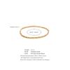 Yhpup Waterproof Stainless Steel Round Beads Chain Bracelet Bangle Daily Golden Wrist Charm Jewelry Wholesale Gift