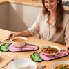 Pot Lid Holder Carrot Shape Heat-Resistant Rest Dish Drying Mat For Kitchen Counter Storage Spatula Pot Lid Cutting Board Soap